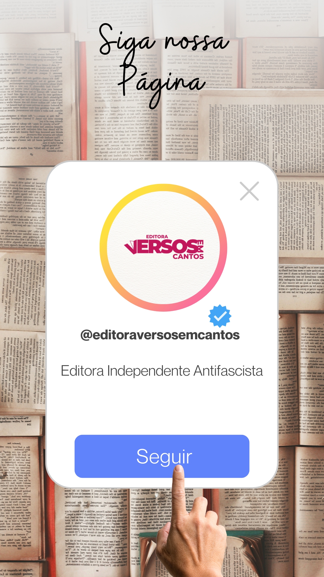 siga nossa página